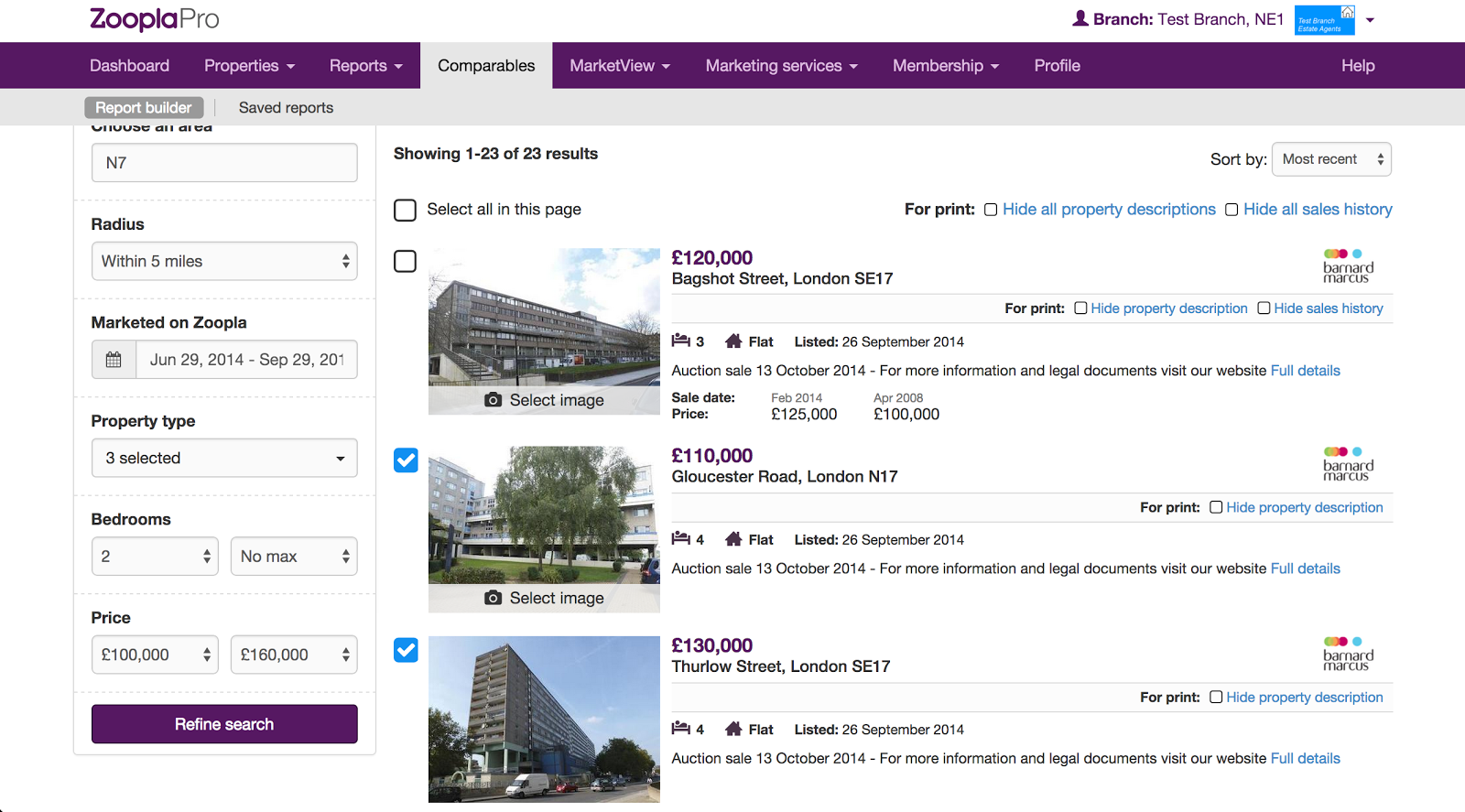 report sales zoopla new Zoopla launches comparable report â€“ tool Property