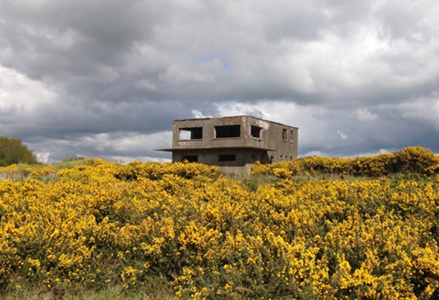 Winkleigh Airfield aircraft watch tower