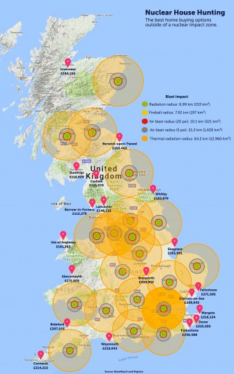 Which areas rank as the most valuable in UK?