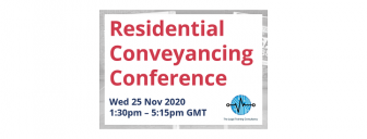 Residential Conveyancing Conference to take place tomorrow