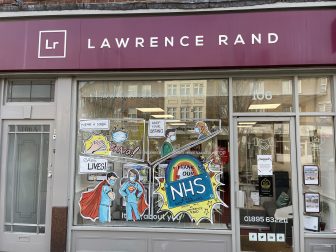 Lawrence Rand show their appreciation for our NHS heroes