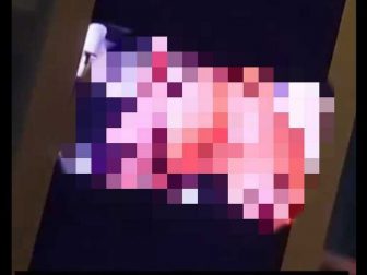 Estate agents show porn instead of houses on shop window TV