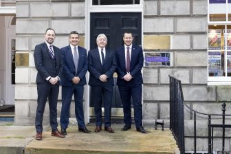 (From L to R) Scott Webster, Gordon McKenzie, David Smith and Rory Ballantyne