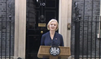EYE NEWSFLASH: Liz Truss resigns as Conservative leader after MPs revolt
