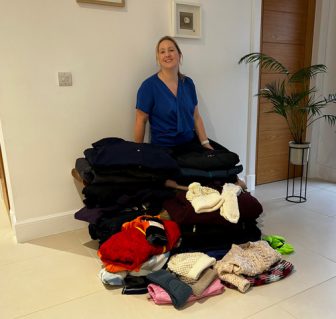 Agents help deliver warmth to those experiencing homelessness