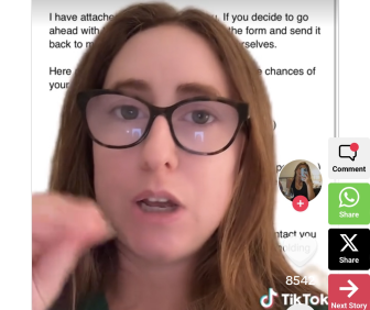 ‘Estate agents are out of control – absolutely out of control’ – says TikToker