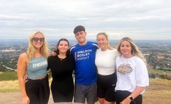 Midlands agency team on peak form raising money for charity
