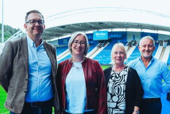 Football league club renews partnership with independent estate agency