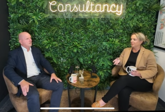 Will Linley and Lucy Noonan